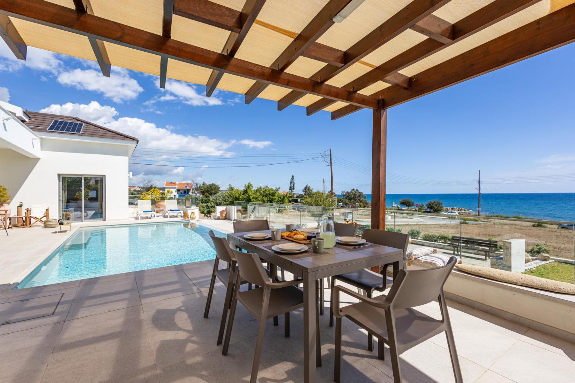 Villa Pacy Agios Theodoros Bagian luar foto